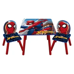 SPIDERMAN Spider-Man - Mesa y dos sillas