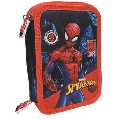 SPIDERMAN Spider-man - Plumier 3 cremalleras City* Material Escolar