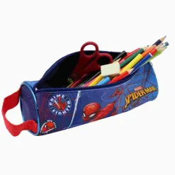 SPIDERMAN - Portatodo redondo* Material Escolar