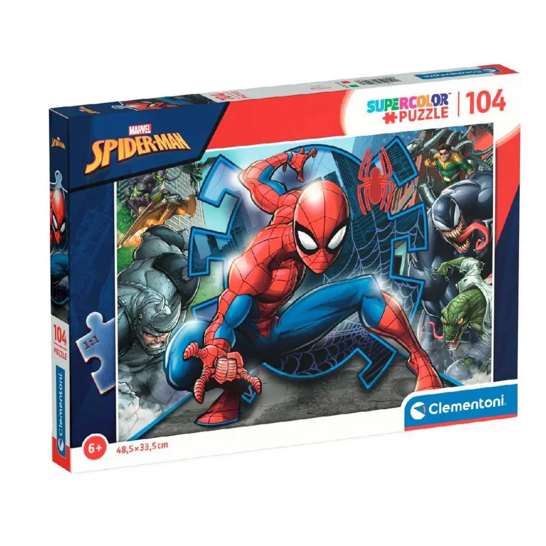 CLEMENTONI Spider-Man - Puzzle 104 piezas* Juegos Y Puzzles