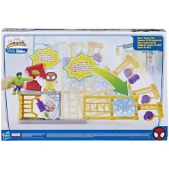 PLAYSKOOL Spidey y su Superequipo - Parque de juegos de Hulk* Coleccionables Y Mini Mundos