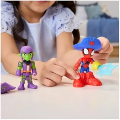 HASBRO EU TRADING Spidey y su Superequipo - Barco Pirata con telarañas* Coleccionables Y Mini Mundos