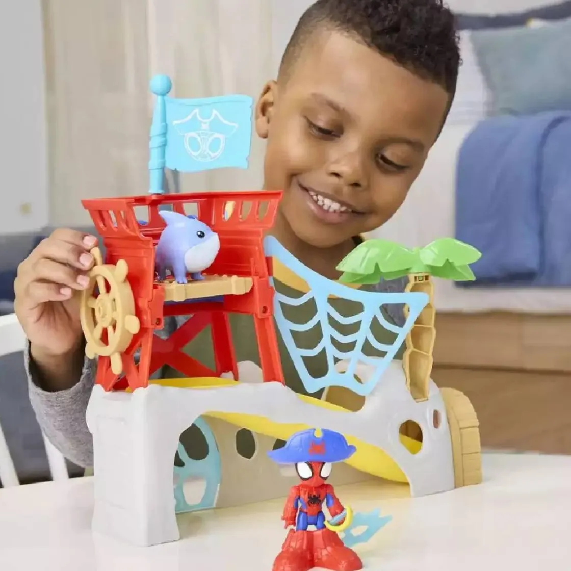 HASBRO EU TRADING Spidey y su Superequipo - La isla de Spidey