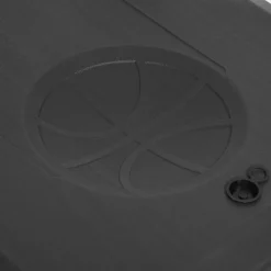 Outsunny Sportnow - Canasta de baloncesto altura ajustable de 178-208 cm Amarillo y Negro* Deportes