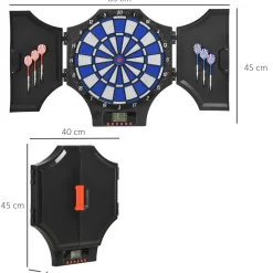 Outsunny Sportnow - Diana electrónica plegable 31 juegos* Deportes