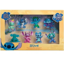 STITCH - Pack de 8 figuras Deluxe