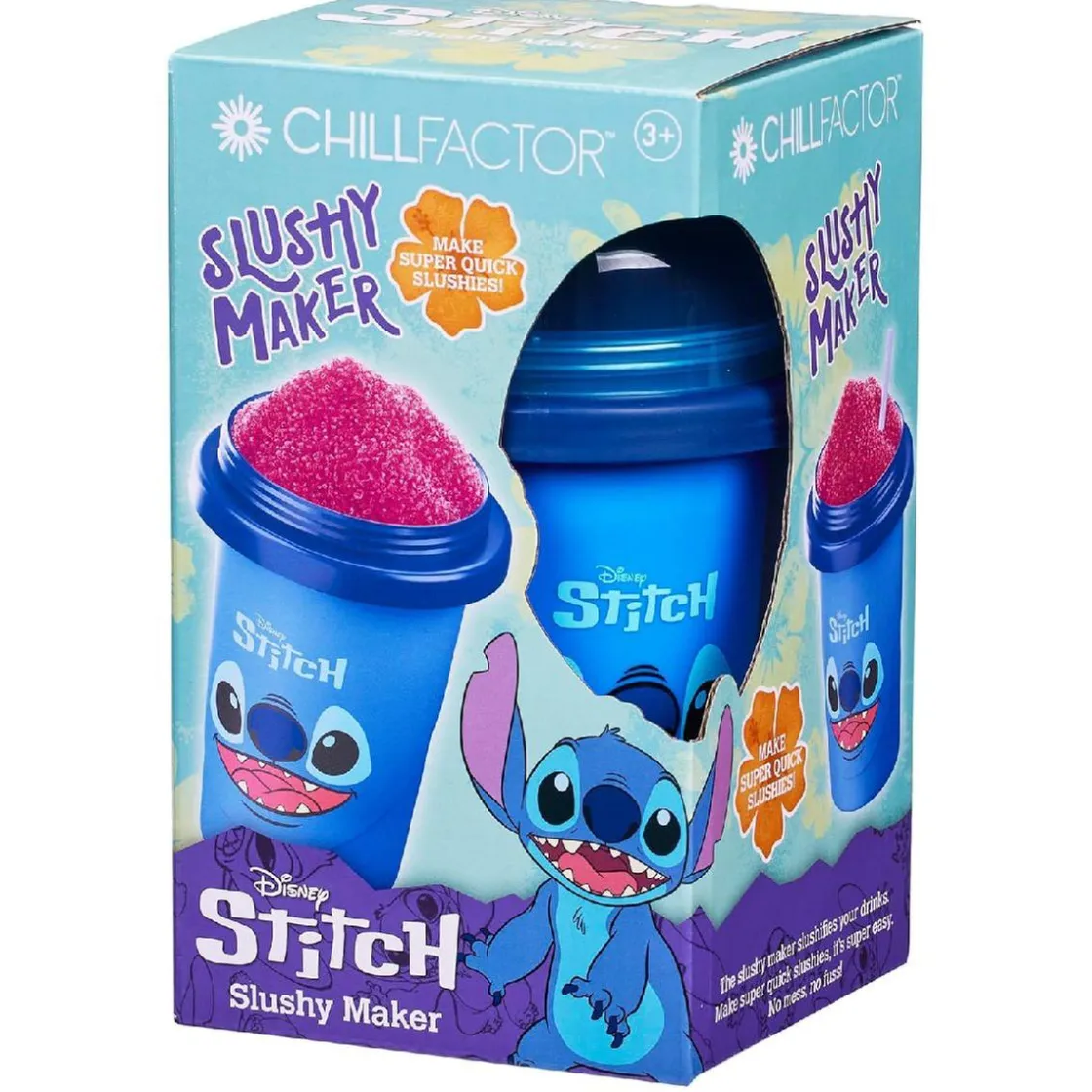 BANDAI Stitch - Vaso para granizado Chillfactor (Varios modelos)* Arte Y Manualidades