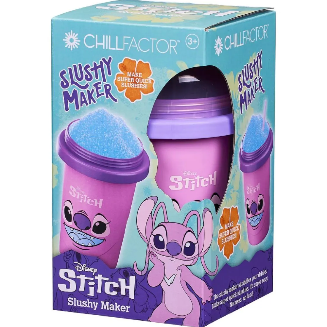 BANDAI Stitch - Vaso para granizado Chillfactor (Varios modelos)* Arte Y Manualidades