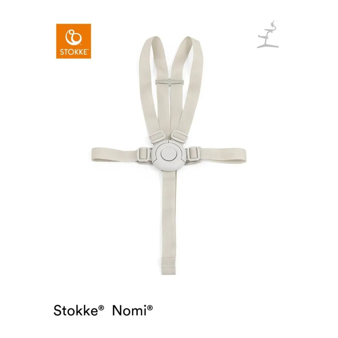 STOKKE - Arnés 5 puntos para silla Nomi