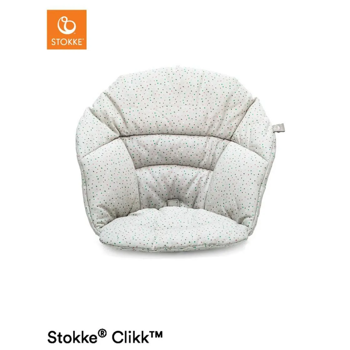 STOKKE - Cojín para trona Clikk gris con sprinkles