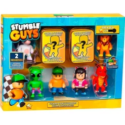 BIZAK Stumble Guys - Pack 8 figuras (varios modelos)* Figuras De Acción