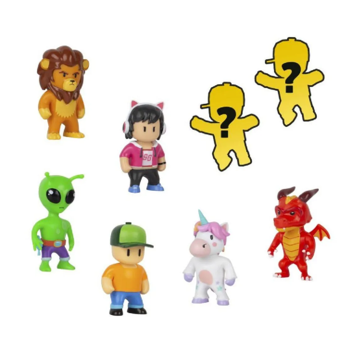 BIZAK Stumble Guys - Pack 8 figuras (varios modelos)* Figuras De Acción