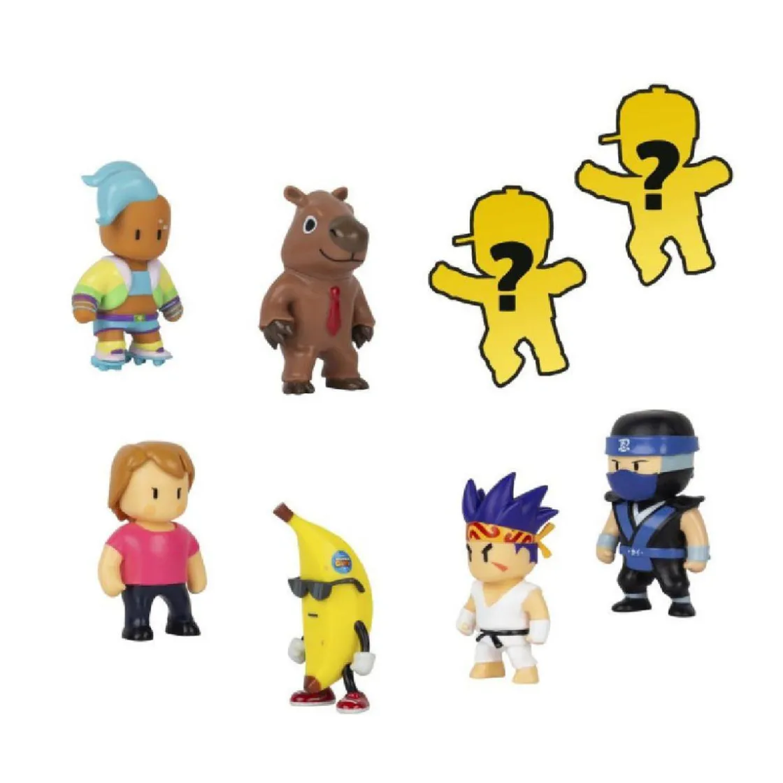 BIZAK Stumble Guys - Pack 8 figuras (varios modelos)* Figuras De Acción