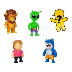 BIZAK Stumble Guys - Pack 4 figuras + figura misteriosa (varios modelos)
