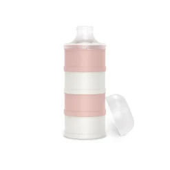 SUAVINEX - Dispensador de leche en polvo Bonhomia rosa. 4 compartimentos* Biberones Y Chupetes·Biberones