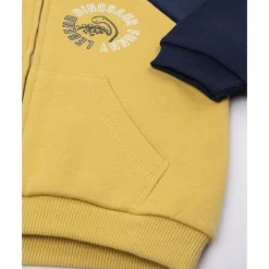 Prenatal Sudadera amarilla y azul para niño