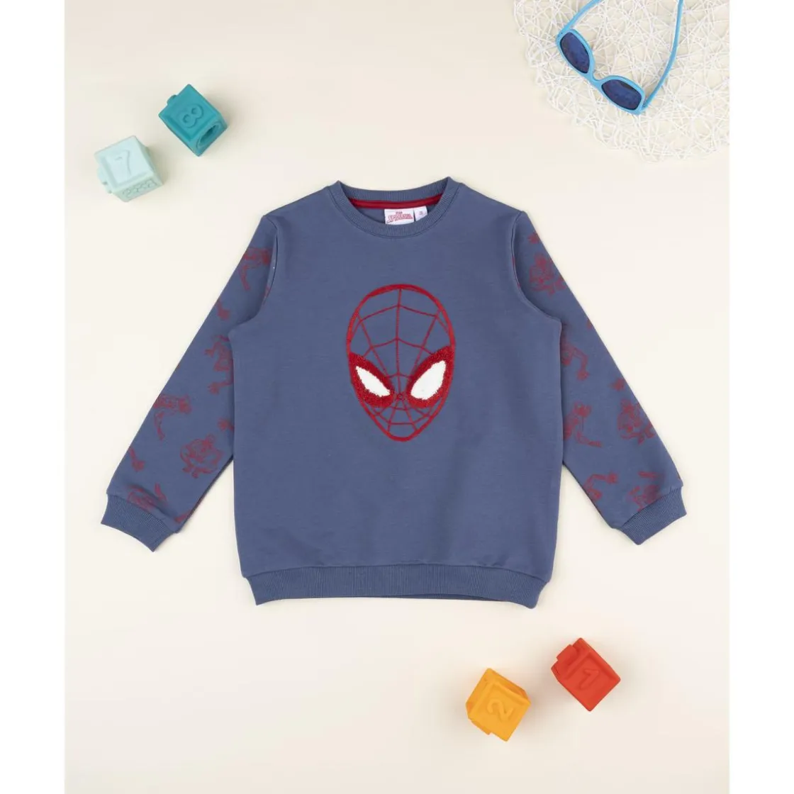Prenatal Sudadera azul para niño con Spiderman* Niño·Niño 2-10 Años|Niño 2-10 Años·Abrigos Y Plumíferos