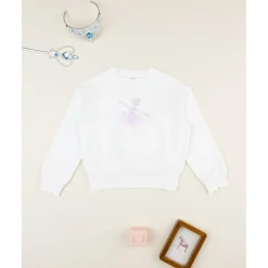 Prenatal Sudadera de niña con bailarina