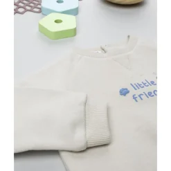 Prenatal Sudadera de niño crema Little Friends* Recién Nacido·Ropa Y Accesorios|Ropa Y Accesorios·Punto
