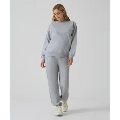 Prenatal Sudadera gris premamá con bordado