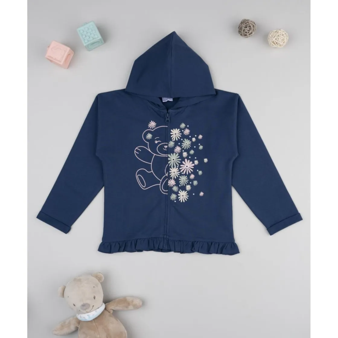 Prenatal Sudadera niña azul con unicornio* Niña·Niña 2-10 Años|Niña 2-10 Años·Jerséis Y Sudaderas