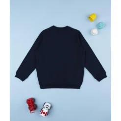 Prenatal Sudadera niño azul estampada