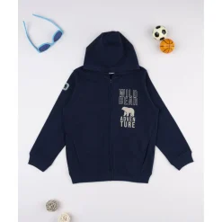 Prenatal Sudadera niño azul oscuro capucha* Niño 2-10 Años·Jerséis Y Sudaderas|Niño·Niño 2-10 Años