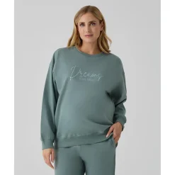 Prenatal Sudadera premamá verde con bordado* Premamá·Moda|Moda·Prendas De Punto