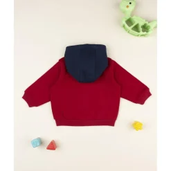 Prenatal Sudadera roja con capucha para niño* Niño·Bebé Niño 3-36 Meses|Bebé Niño 3-36 Meses·Jerséis Y Cardigans