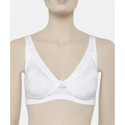 Prenatal Sujetador de lactancia algodón lycra blanco copa d