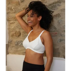 Prenatal Sujetador de lactancia blanco de lunares - copa d* Íntimo Y Noche·Sujetadores Lactancia|Premamá·Íntimo Y Noche