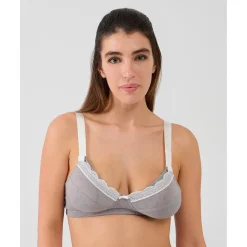 Prenatal Sujetador de lactancia con encaje