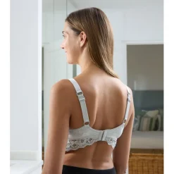 Prenatal Sujetador de lactancia gris con encaje* Íntimo Y Noche·Sujetadores Lactancia|Premamá·Íntimo Y Noche