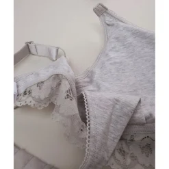 Prenatal Sujetador de lactancia gris con encaje* Íntimo Y Noche·Sujetadores Lactancia|Premamá·Íntimo Y Noche