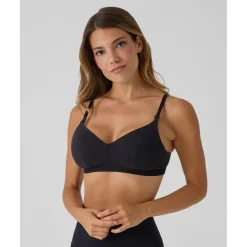 Prenatal Sujetador de lactancia negro de canalé* Premamá·Íntimo Y Noche|Íntimo Y Noche·Sujetadores Lactancia