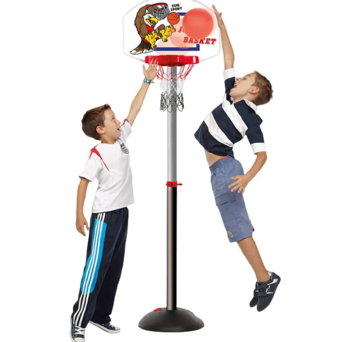 SUN & Sport - Canasta baloncesto de pie ajustable* Deportes