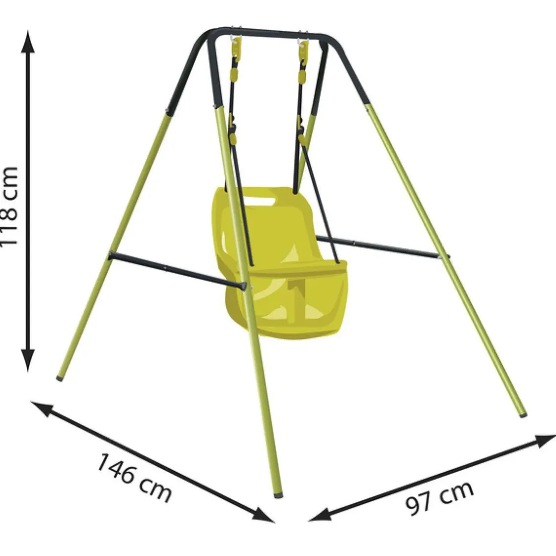 SUN&SPORT Sun & Sport - Columpio para bebés* Columpios