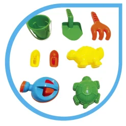 SUN&SPORT Sun & Sport - Mesa de juegos con sombrilla y taburete* Juguetes De Verano