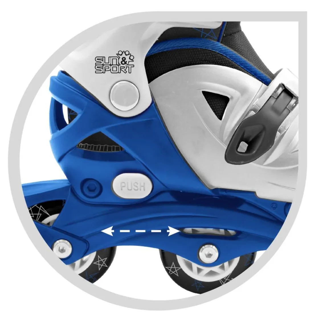SUN & Sport - Patines en línea 31-35* Patines Y Monopatines
