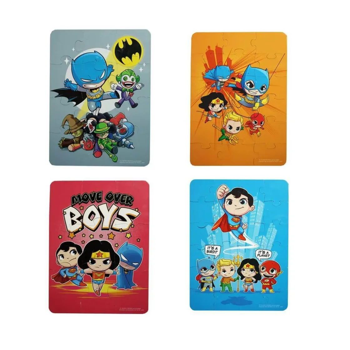 EUROPRICE Super Héroes Dc: Puzzles 4 en 1* Juegos Y Puzzles