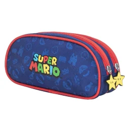 SUPER MARIO - Portatodo doble* Material Escolar