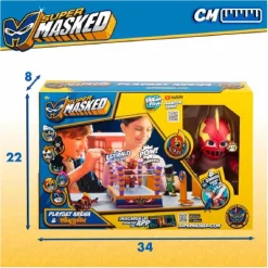 COLOR BABY Super Masked - Ring de entrenamiento con figura