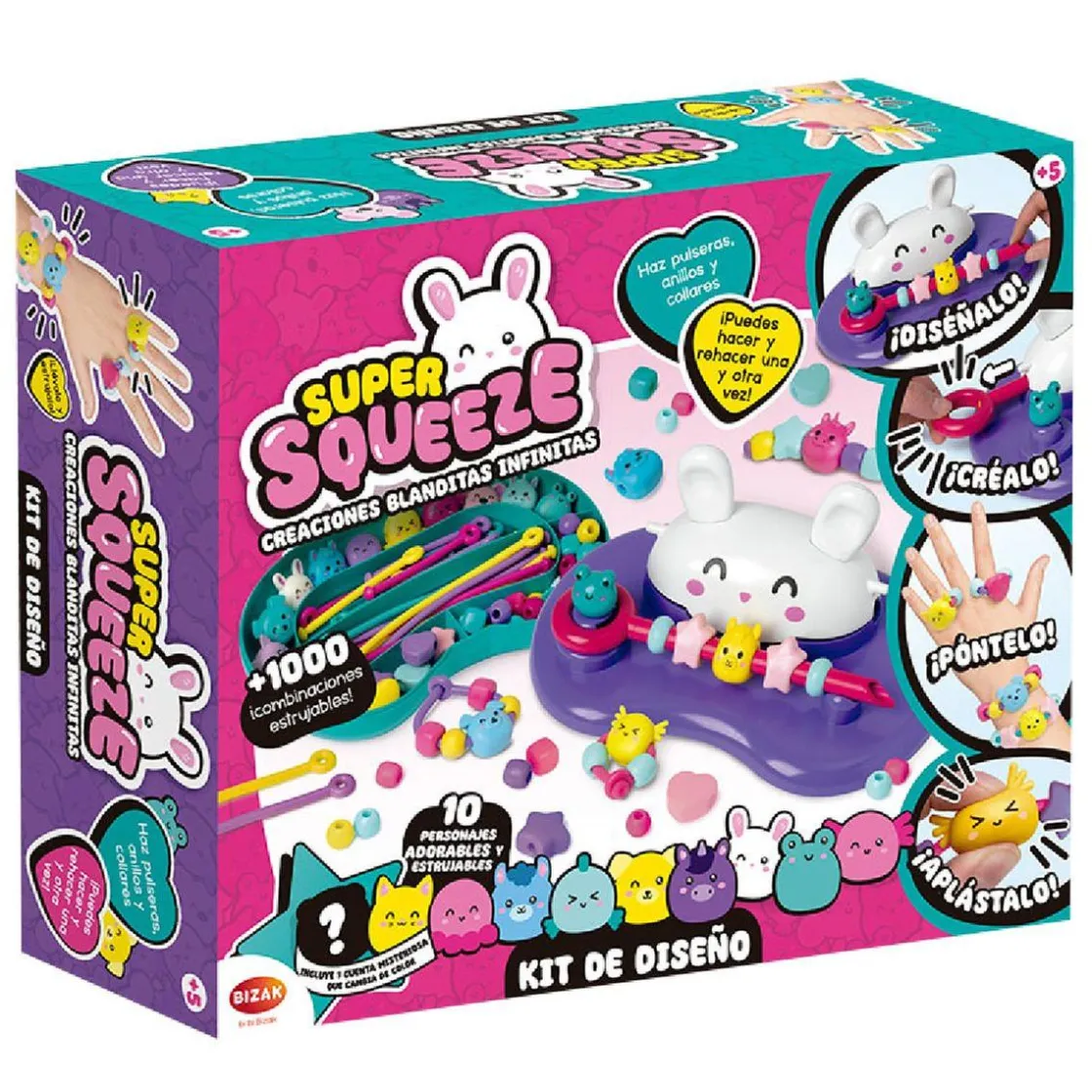 BIZAK Super Squeeze - Kit de Diseño* Arte Y Manualidades