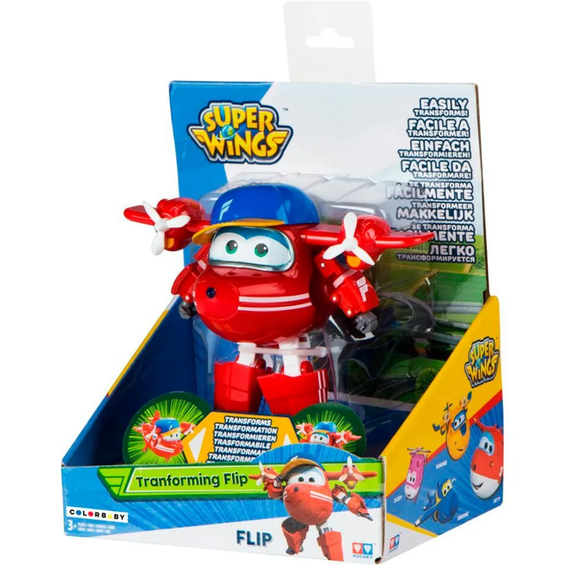 COLOR BABY Super Wings - Personaje Transformable (varios modelos)* Coleccionables Y Mini Mundos