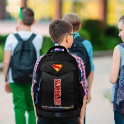 C Y P BRANDS Superman - Mochila 43 cm adaptable a carro* Material Escolar