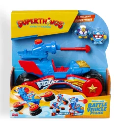 SUPER THINGS Superthings - Battle Vehicle Police* Figuras De Acción