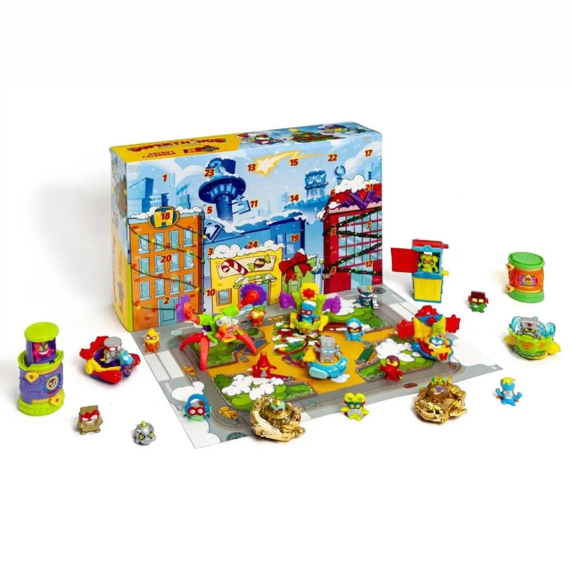 SUPERTHINGS - Calendario de Adviento* Figuras De Acción