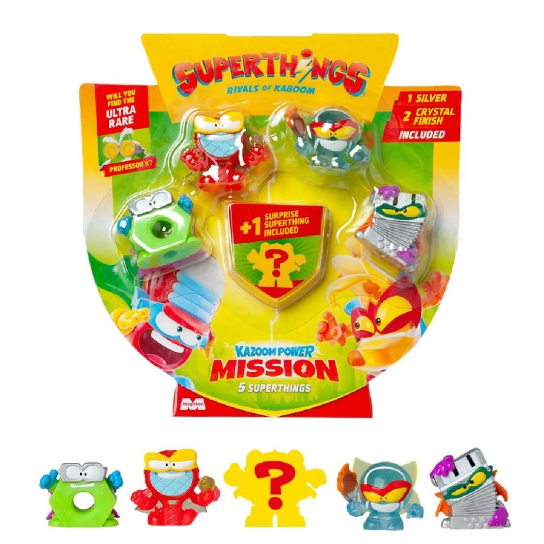 SUPER THINGS SuperThings - Kazoom Power Mission - Pack de 5 (varios modelos)