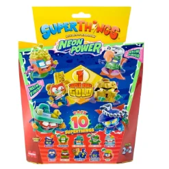 SUPER THINGS SuperThings - Neon Power - Pack 10 figuras (varios modelos)