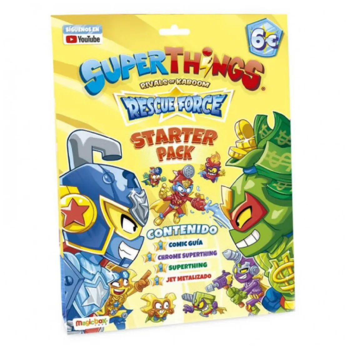 SUPER THINGS Superthings - Rescue Force Starter Pack* Figuras De Acción